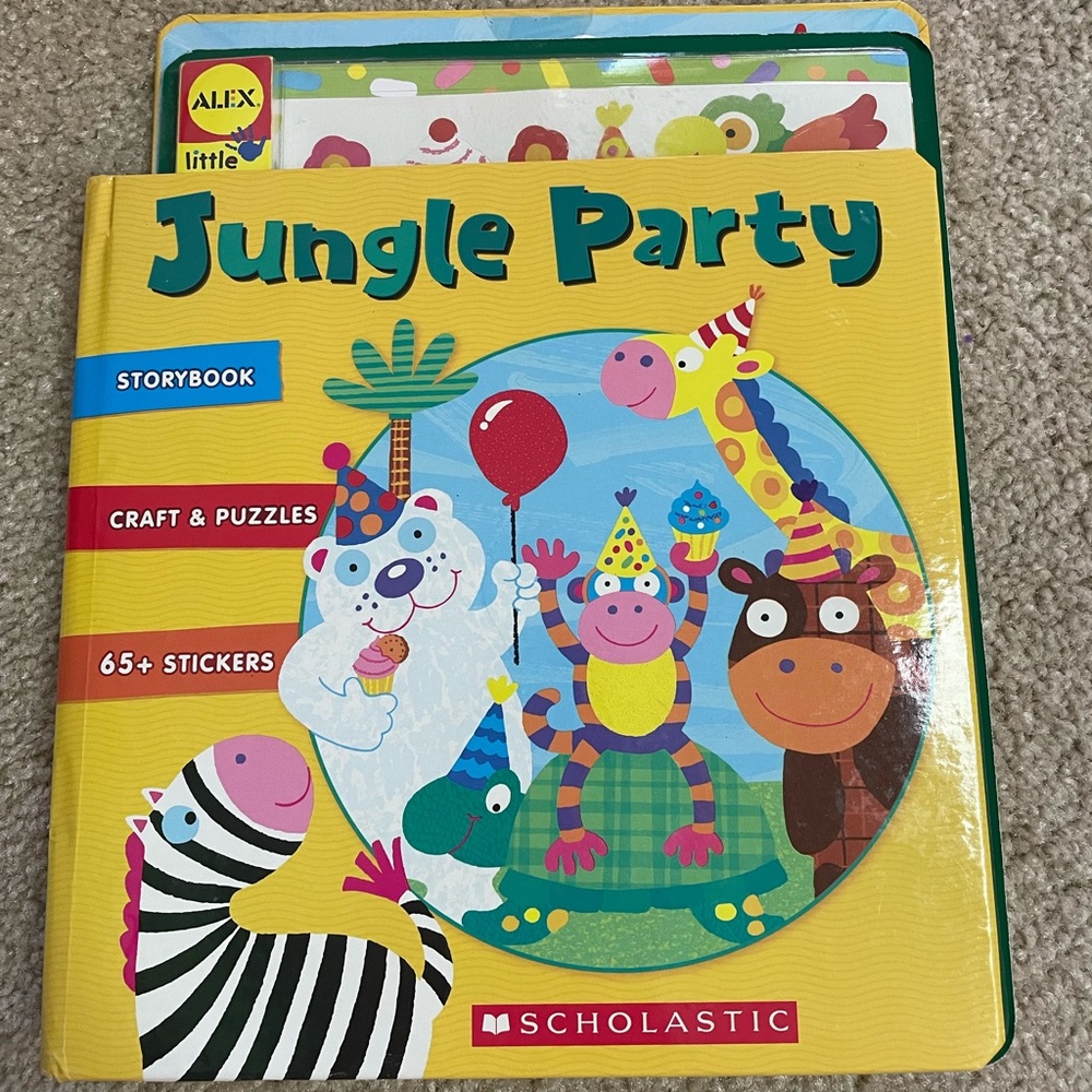 Scholastic Alex Little Hands Book and Crafts